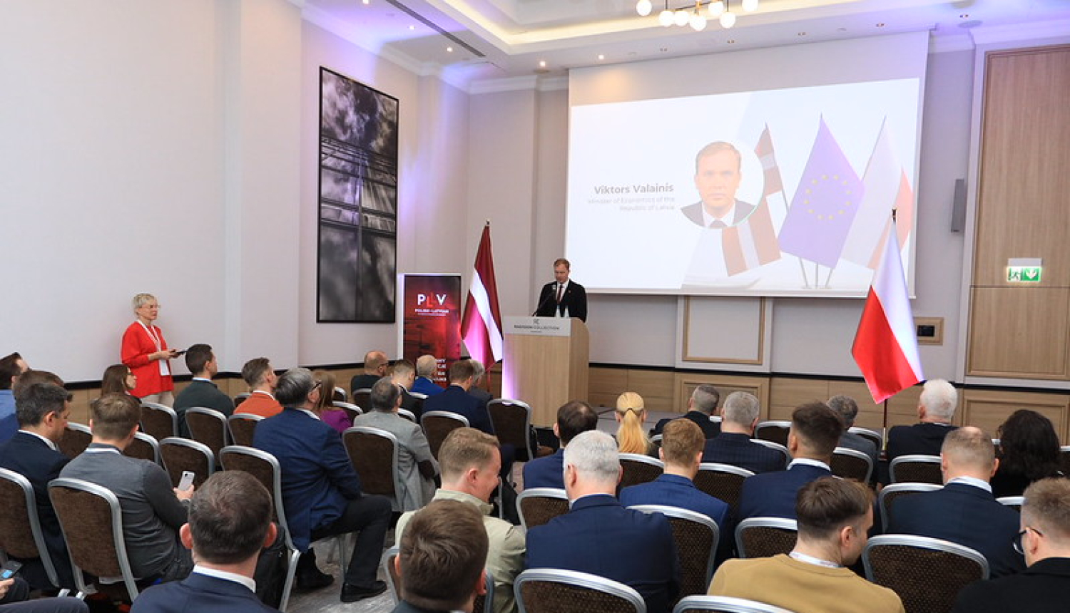 Ekonomikas ministrs uzstājas Latvijas un Polijas biznesa forumā