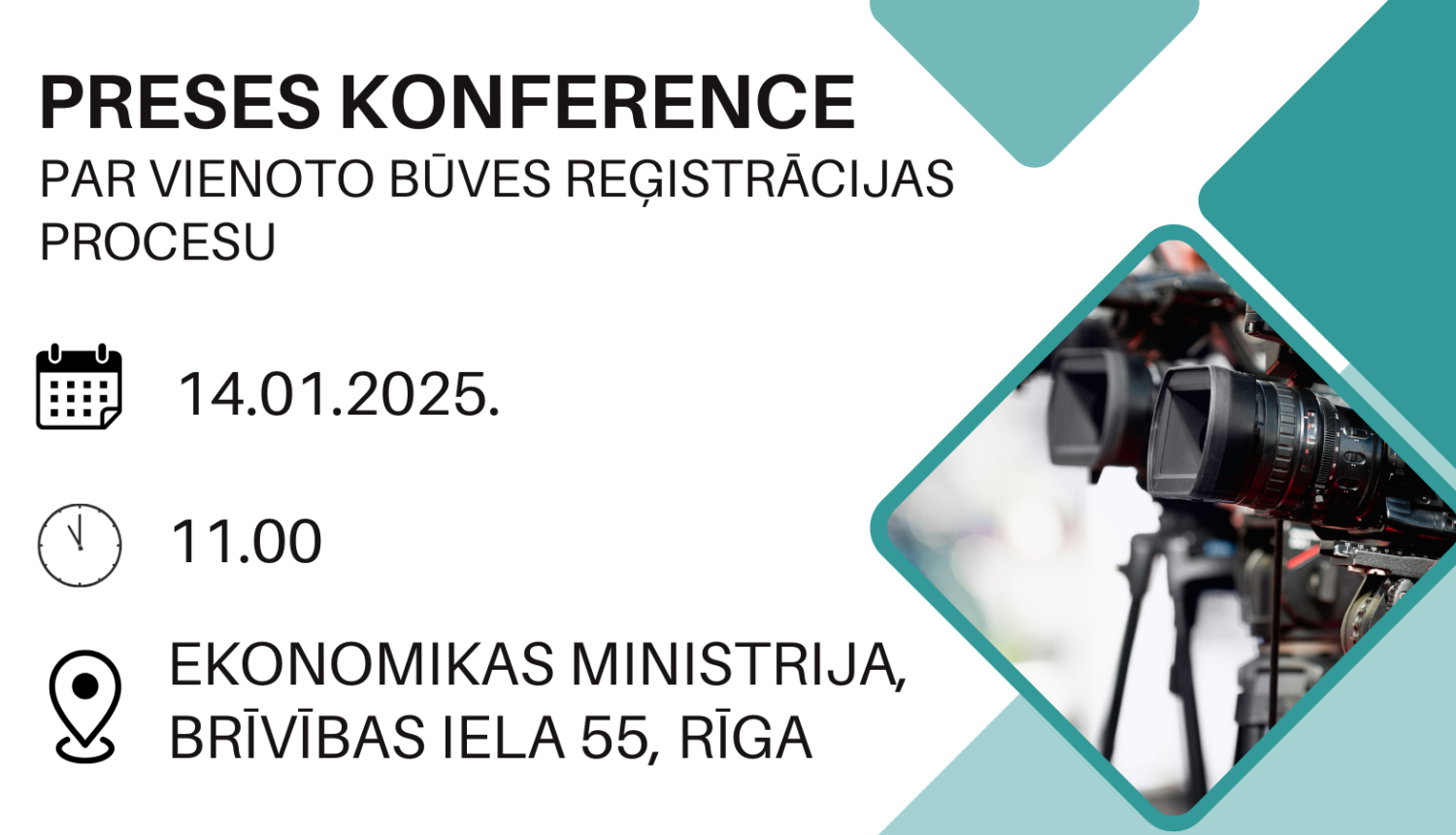 Aicinājums uz preses konferenci