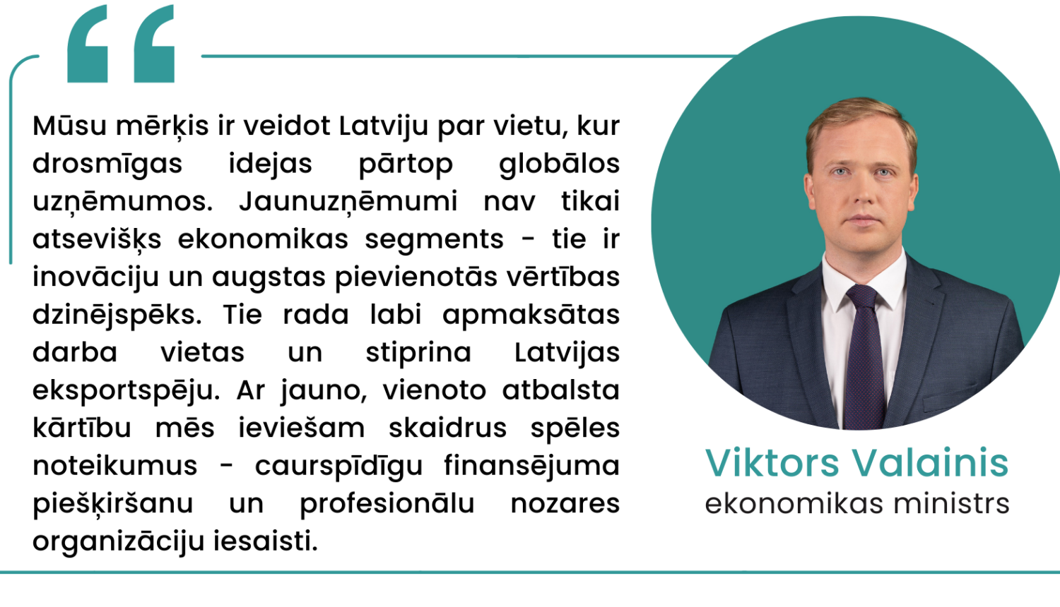 Viktors Valainis  citātbilde