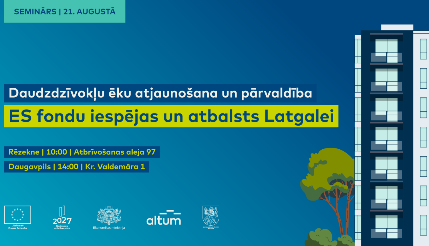 Semināra infomatīvais vizuālis