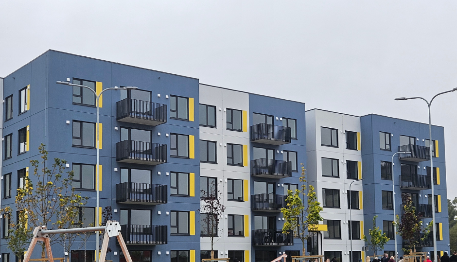 Īres nams ar informāciju par piešķirto papildu finansējumu