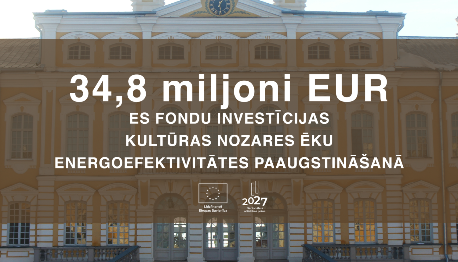 34,8 milj.euro paredzēti septiņu kultūras nozares ēku energoefektivitātes paaugstināšanai