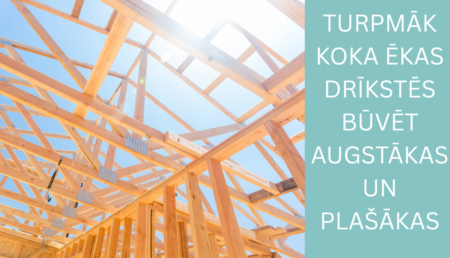 Koka ēkas konstrukcija