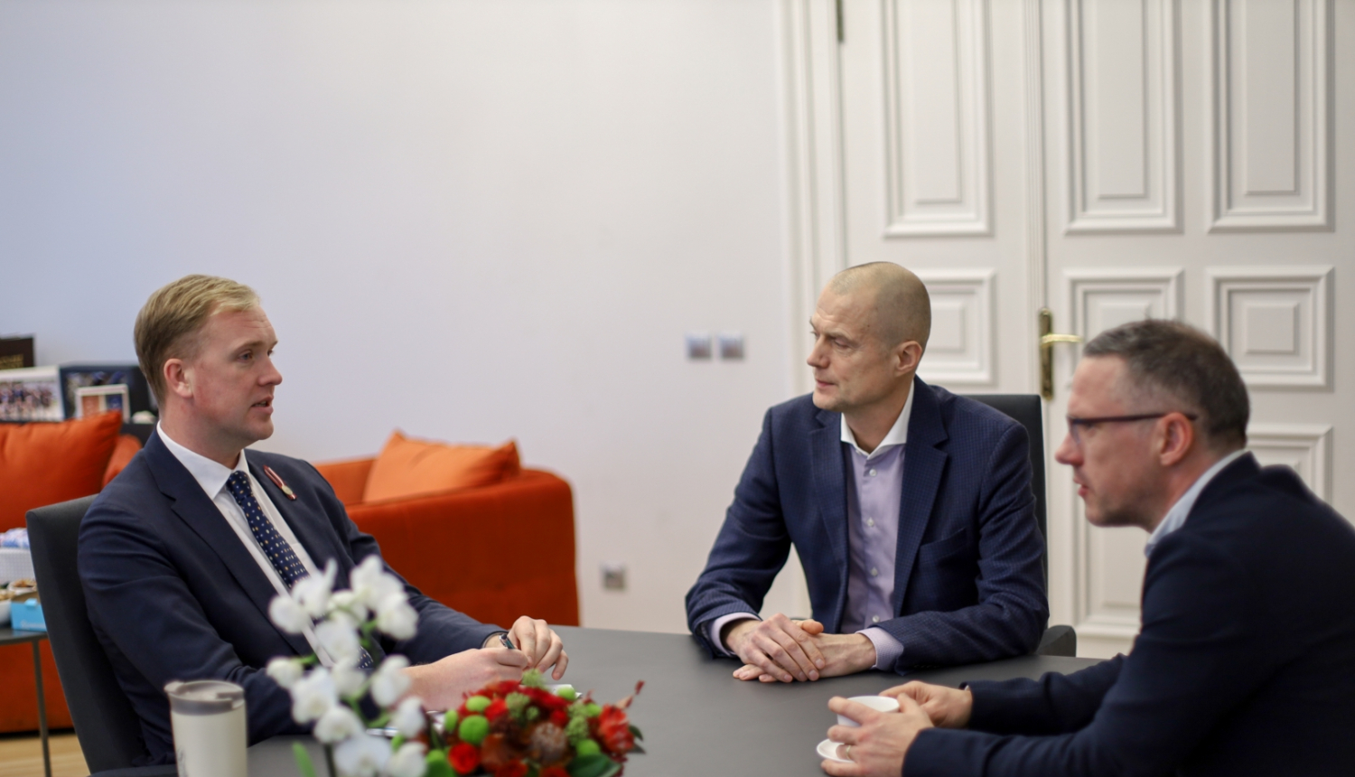 Fotogrāfija no EM, ST, LEEA tikšanās