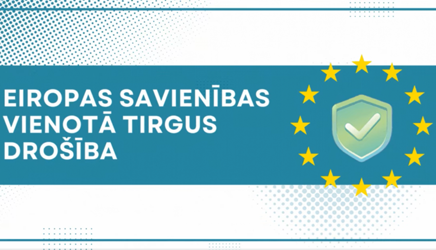 Vizuāls attēls par ES vienoto tirgu