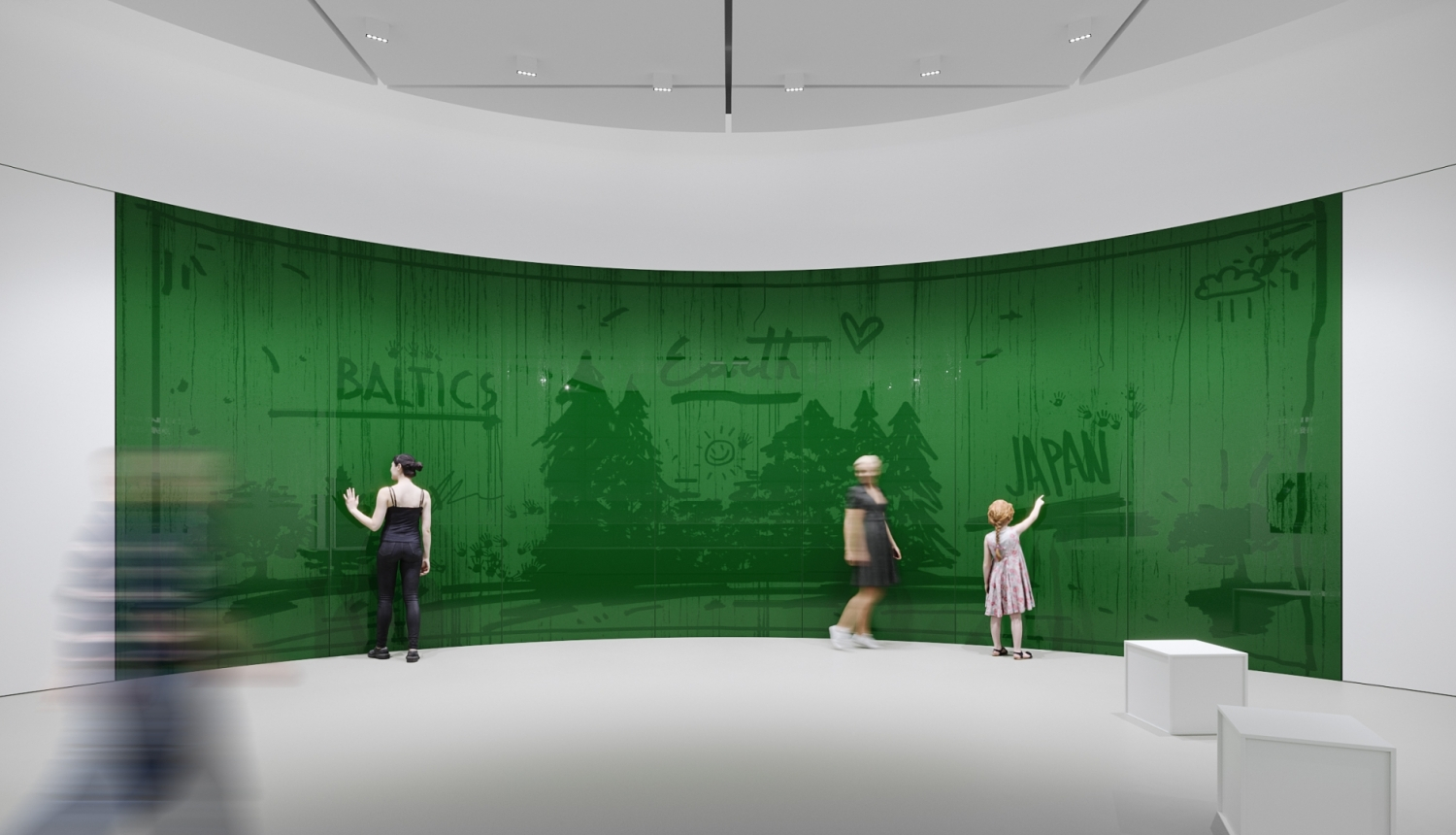 Latvijas paviljona prezentācijas attēls