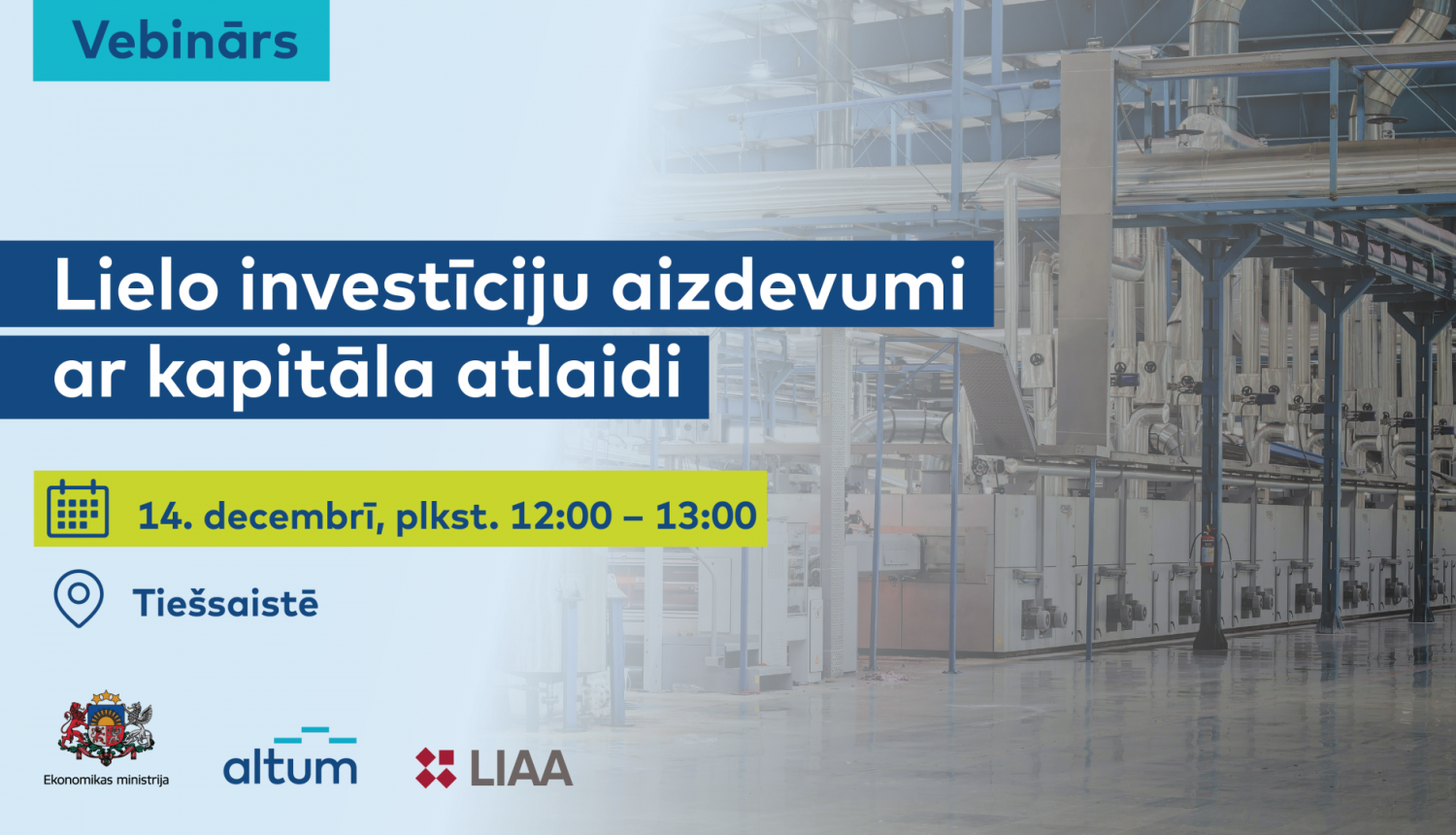 investīciju vebinārs