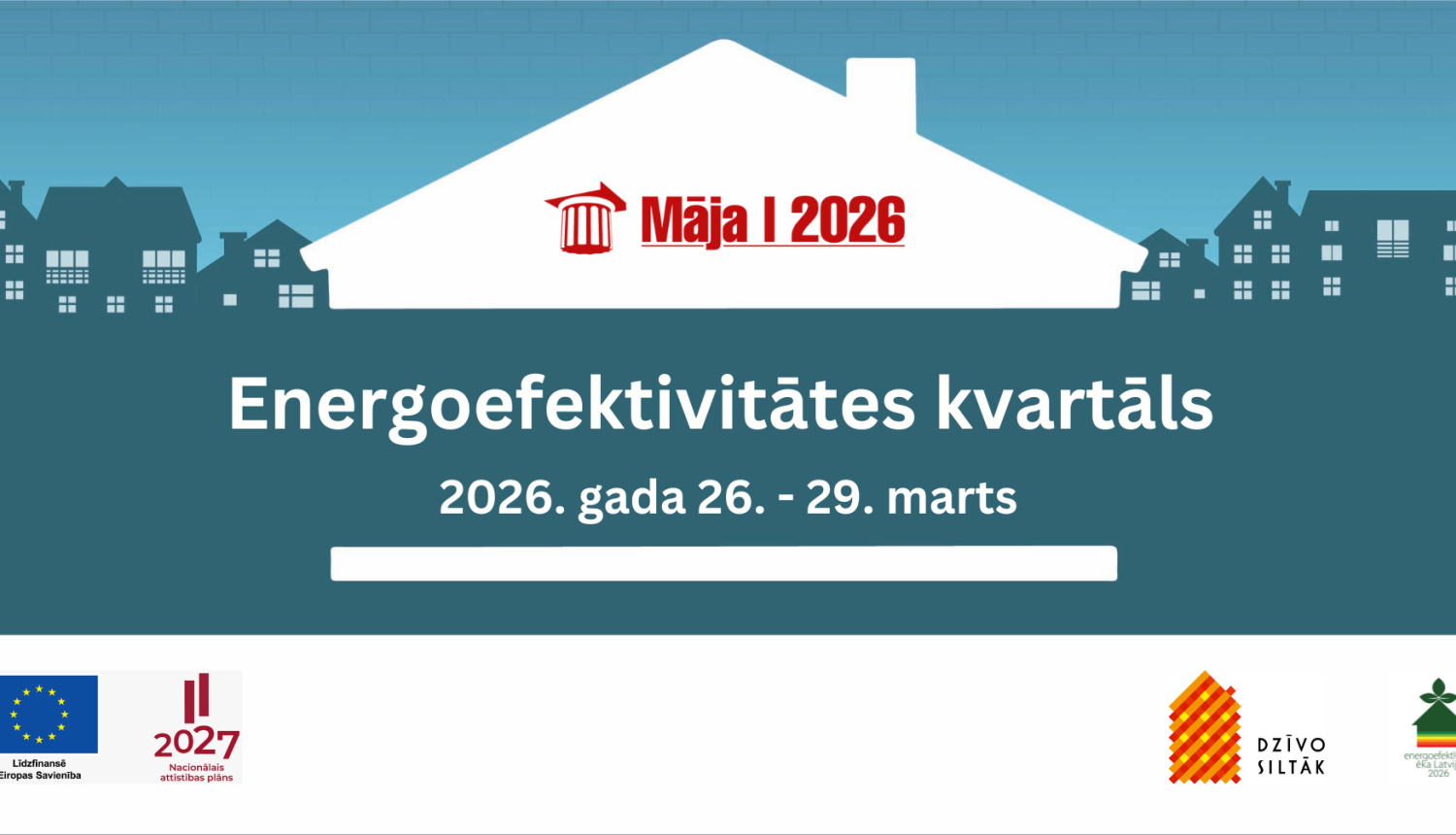 Māja 2026 - izstādes plakāts