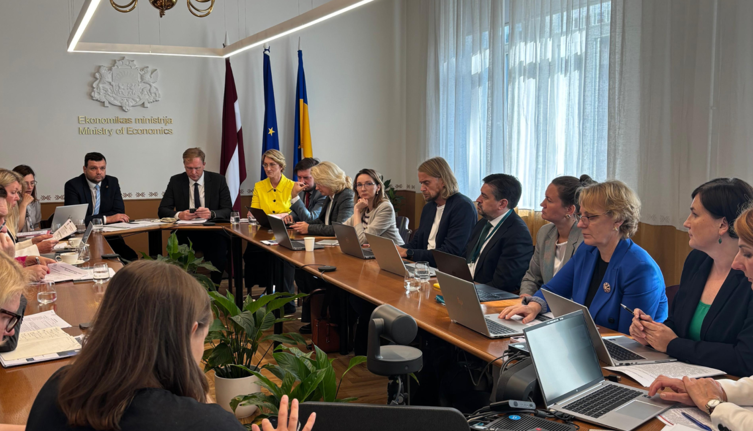 CAP sēdes dalībnieki Ekonomikas ministrijā