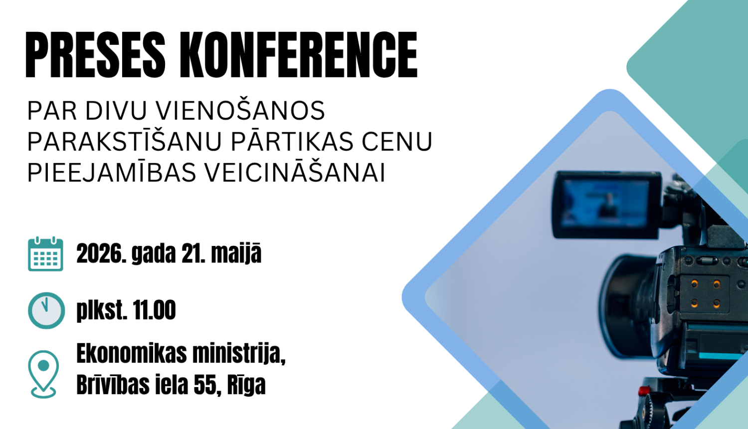 Info lapa  - preses konference