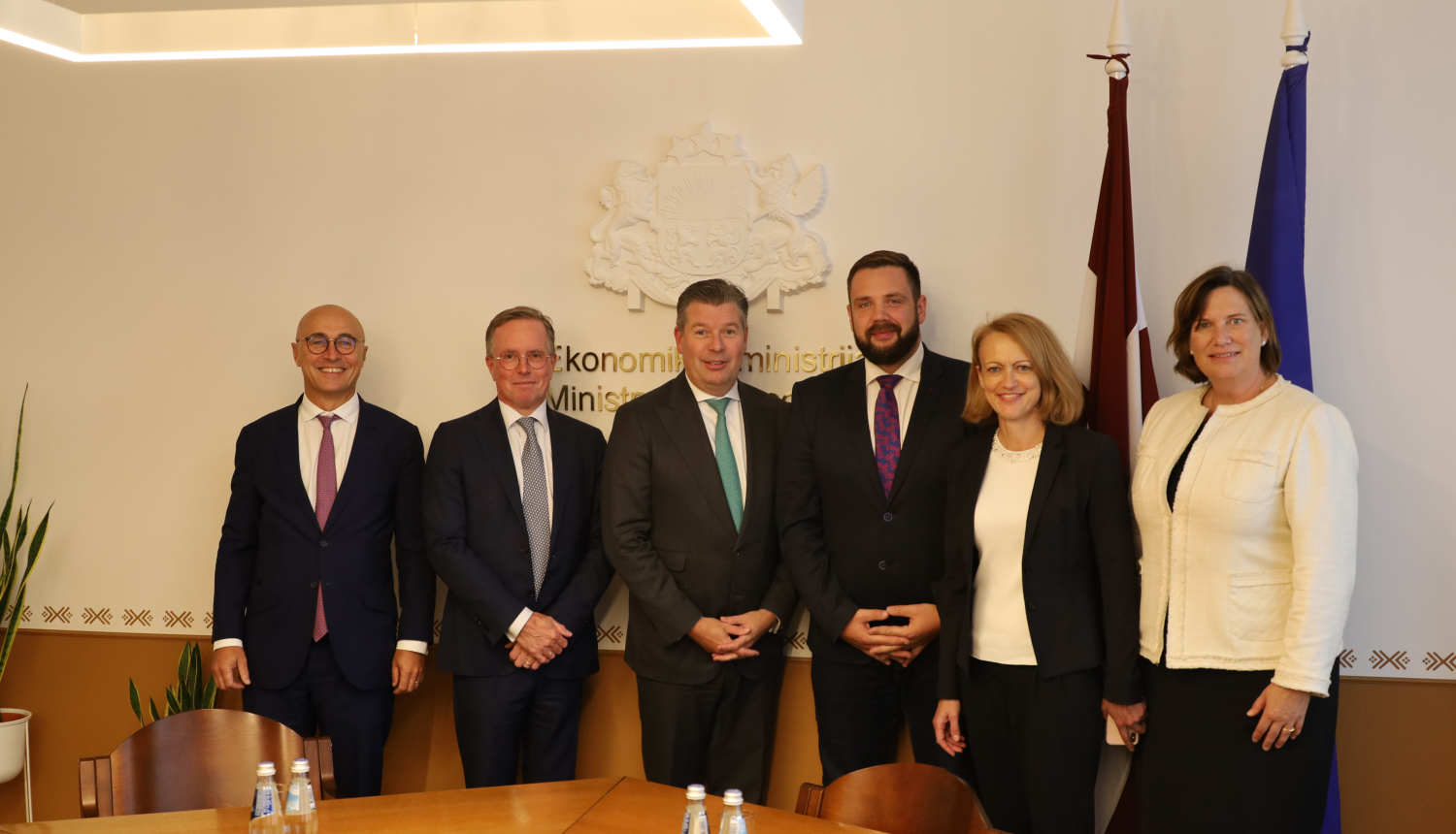 Tikšanās ar SEB banka vadību