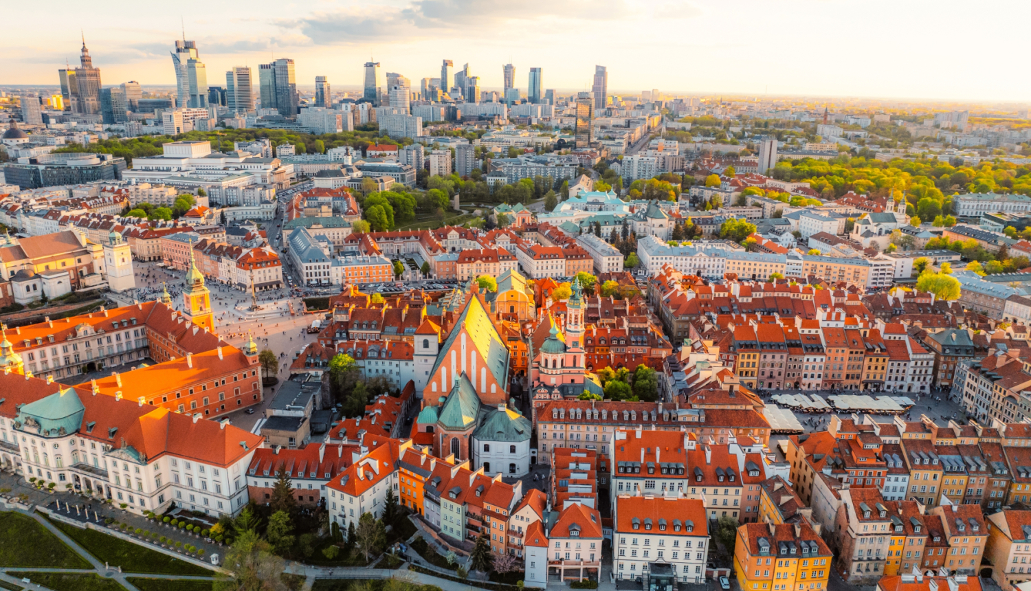 Ukrainas pilsētas skats