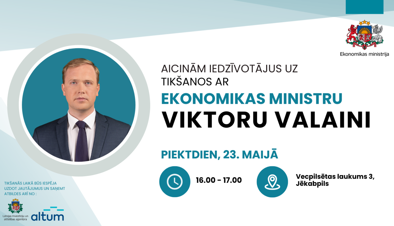 tikšanās ar V.Valaini