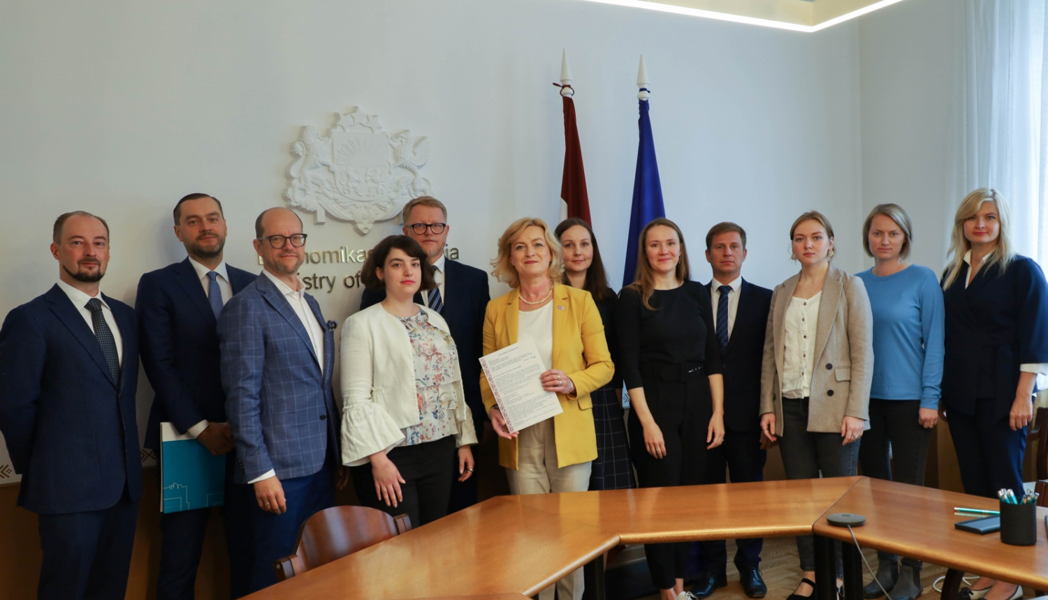 Startup memoranda parakstīšana