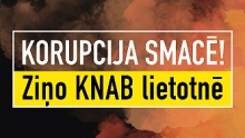 Korupcija smacē! Ziņo KNAB lietotnē