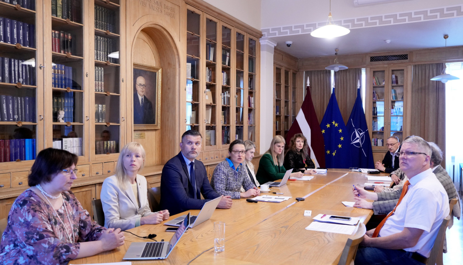 seminārs par Dzīvojamo telpu īres likuma ietekmes izvērtējumu dalībnieki