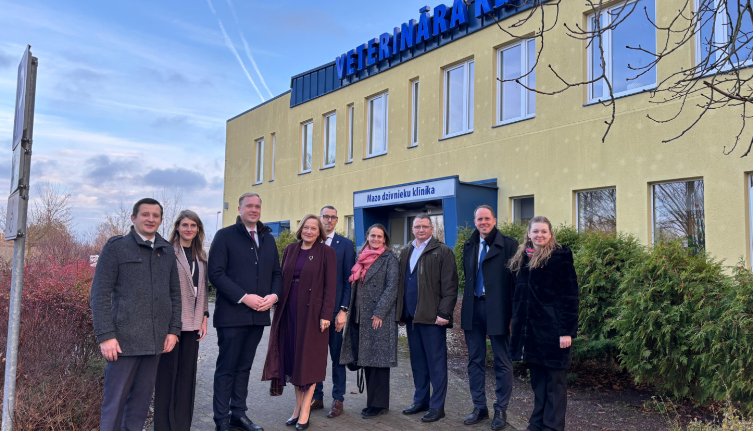 Ekonomikas ministrs V.Valainis apmeklē LBTU