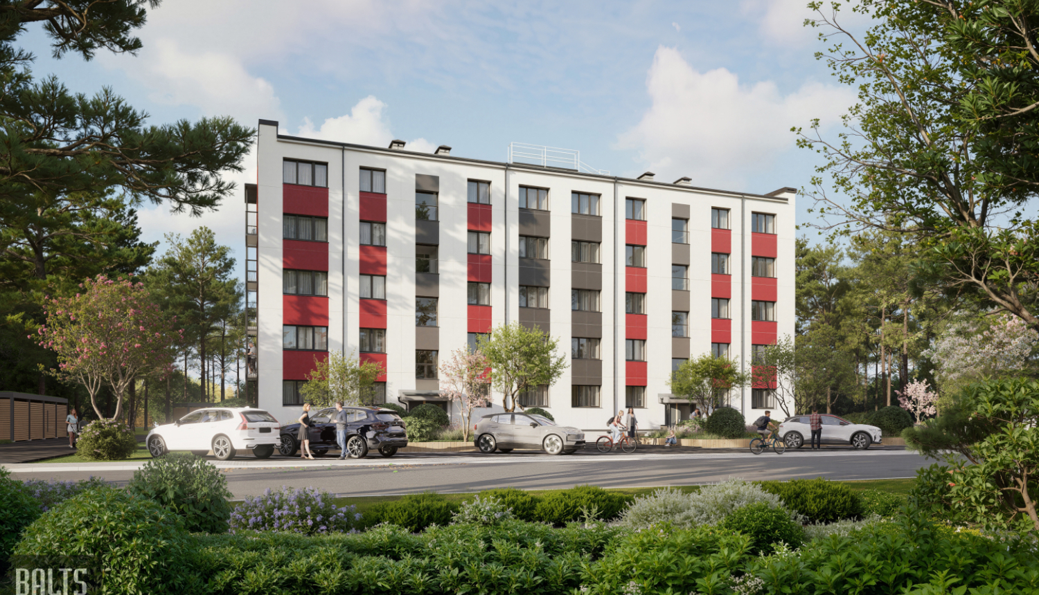316. sērijas mājas vizualizācija