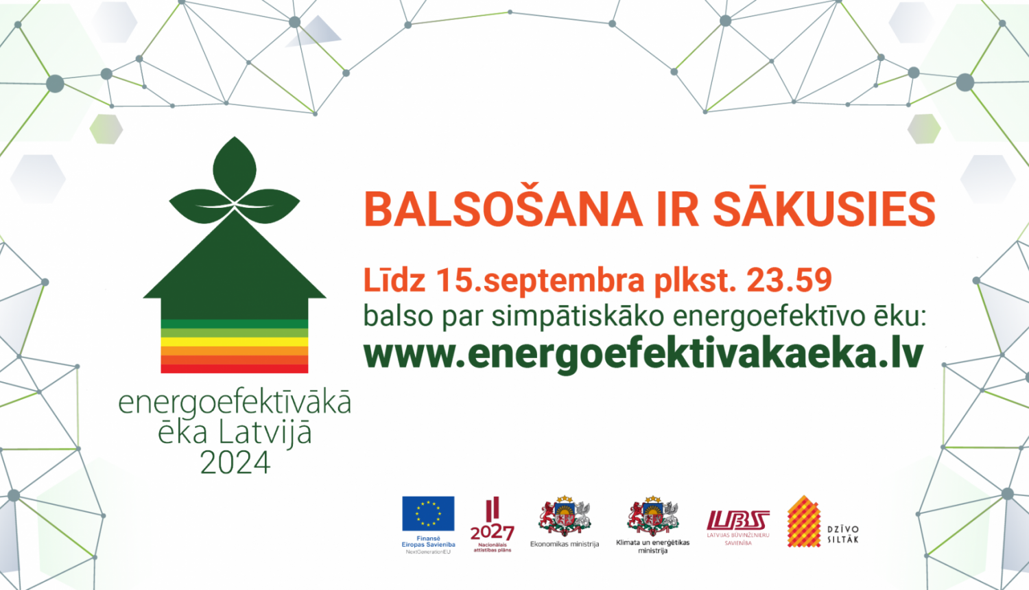 Konkurss- balsošana ir sākusies